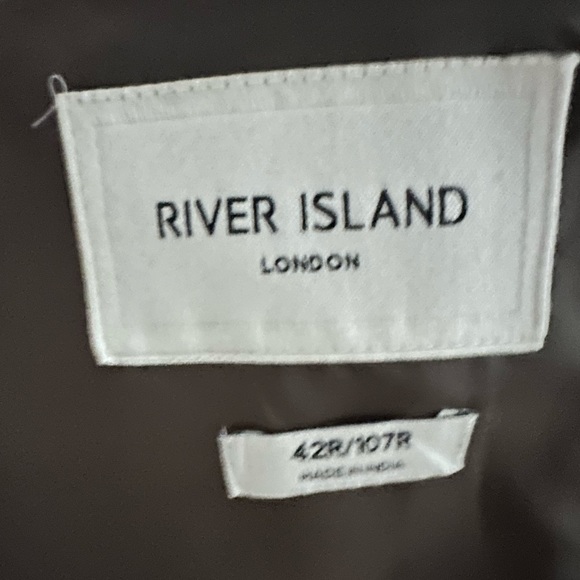 River Island Light Grey Blazer - Picture 4 of 4